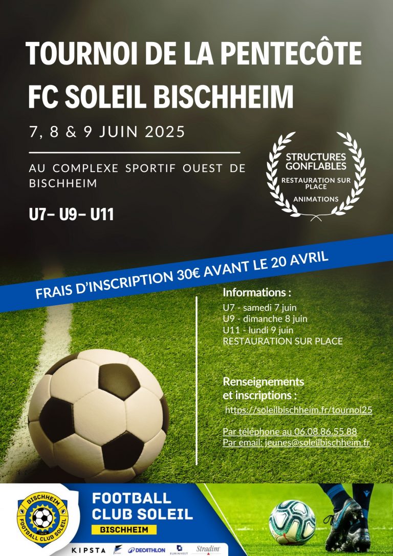 Affiche du tournoi 2025