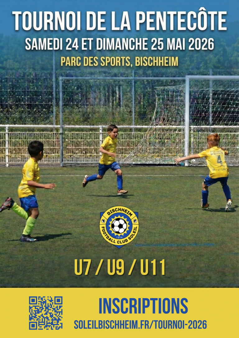 Affiche tournoi de pentecôte le 23 et 24 mai